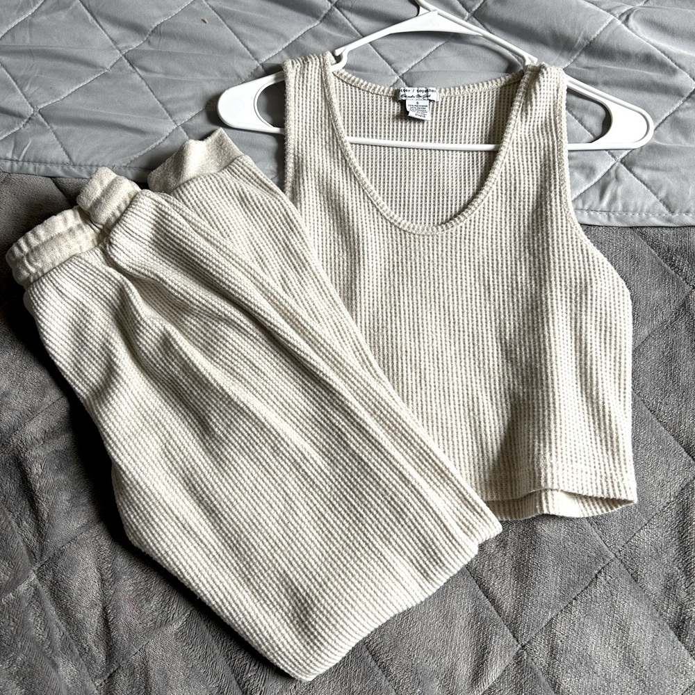 Crop top lounge set